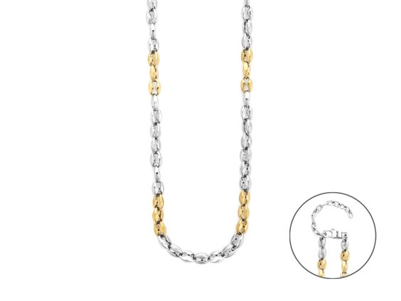 Collier 4US: Cesare Paciotti Homme in Acier 4UCL8526 - 4UCL8526